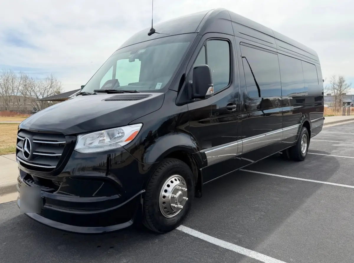 Boulder 13 passenger black executive Sprinter