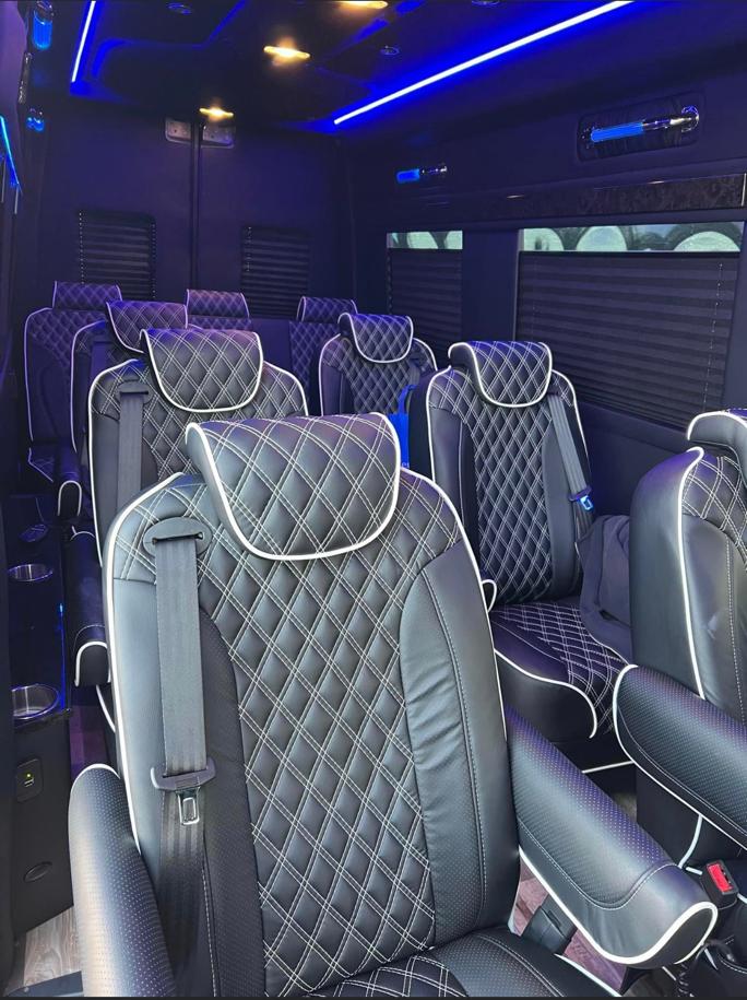 JET CEO Sprinter executive interior