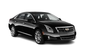 Boulder black Cadillac XTS executive sedan